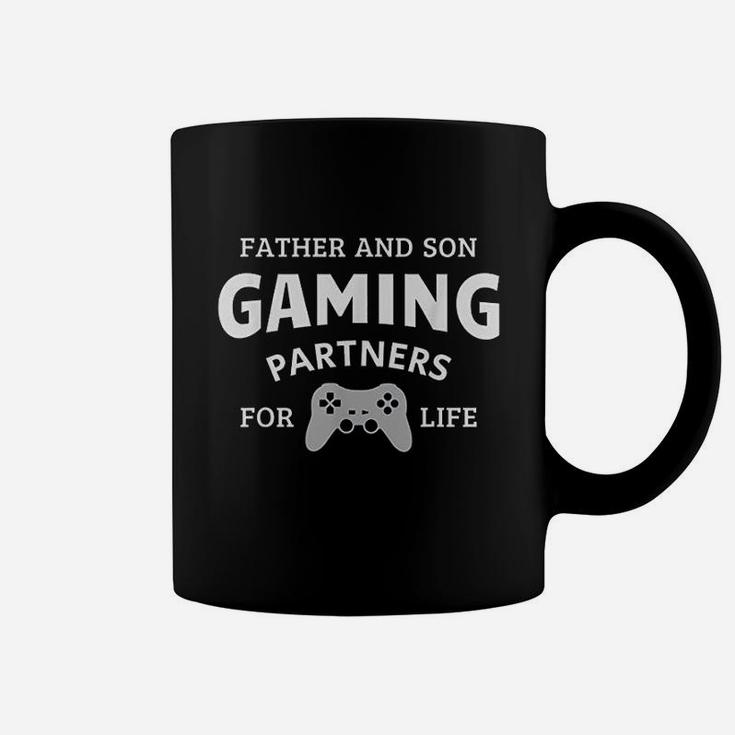 Father And Son Gaming Partners For Life Family Coffee Mug