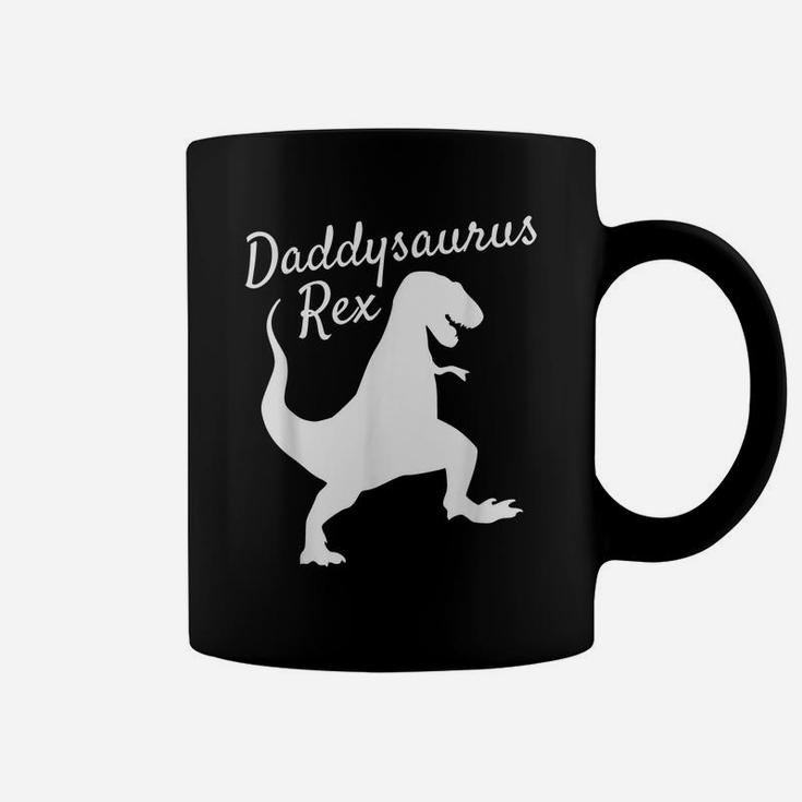 Fathers Day Gift From Wife Son Daughter Kids Daddysaurus Coffee Mug