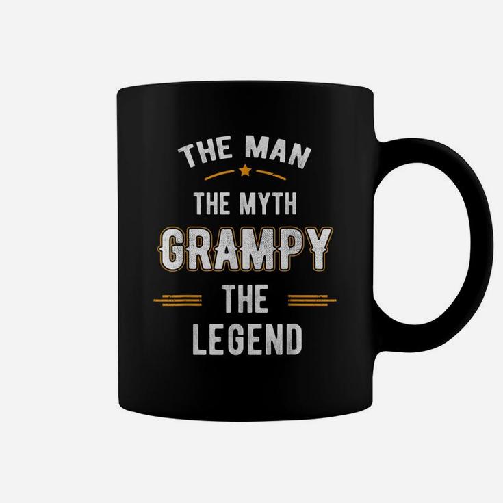 Fathers Day Shirt Grampy The Man Myth Legend Gifts Coffee Mug