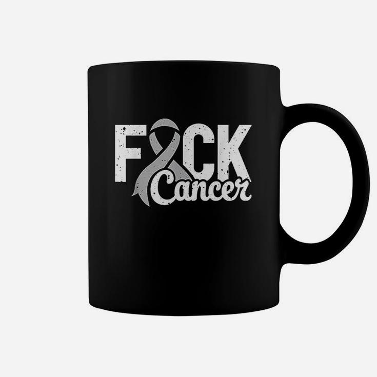 Fck Brain Awareness Ribbon Coffee Mug