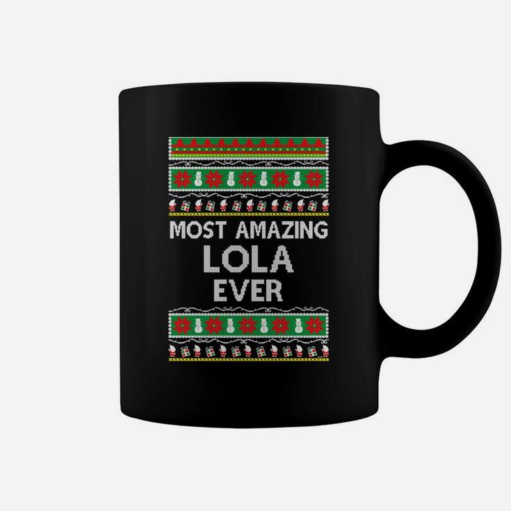 Filipino Gifts For Lola Ugly Christmas Gift Idea Sweatshirt Coffee Mug
