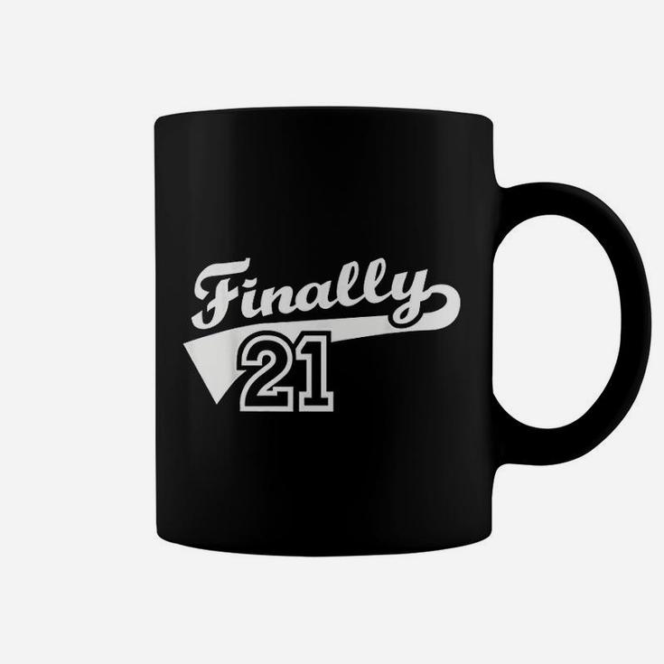 Finally 21 Years Coffee Mug