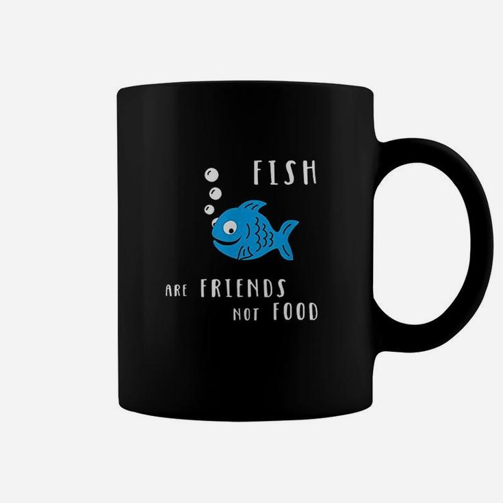Fish Are Friends Not Food Coffee Mug