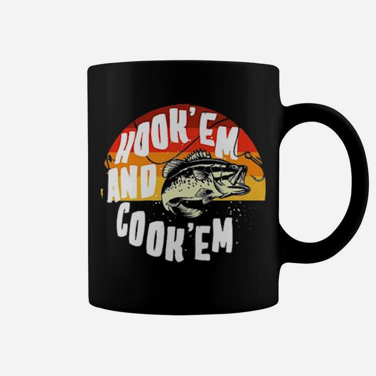 Fishing Hook'em And Cook'em Vintage Coffee Mug