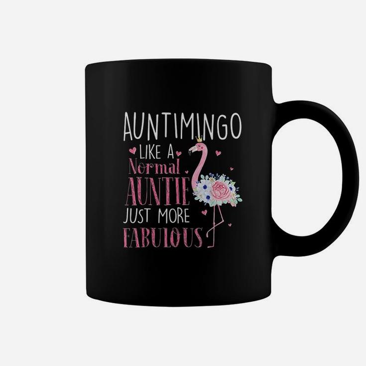 Flamingo Auntimingo Like A Normal Auntie Coffee Mug