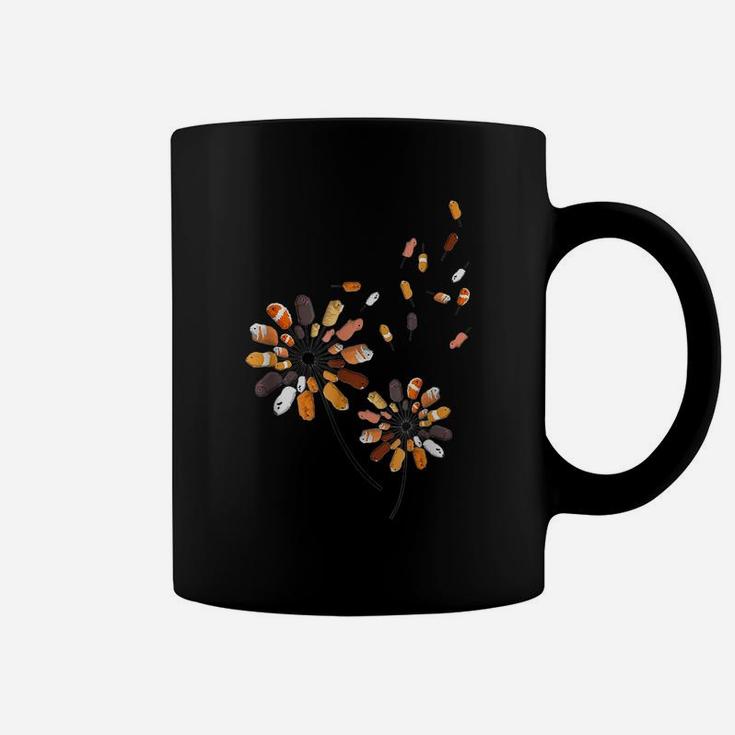 Flower Guinea Pig Dandelion Funny Animal Lovers Tees Coffee Mug