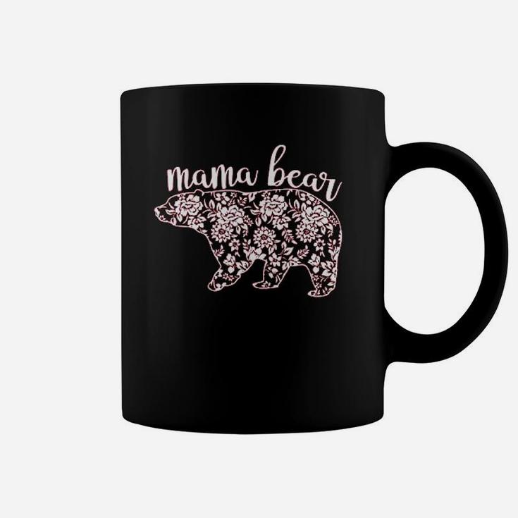 Flower Mama Bear Cute Coffee Mug