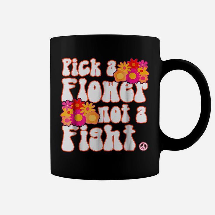 Flower Power Hippy Retro Peace Coffee Mug