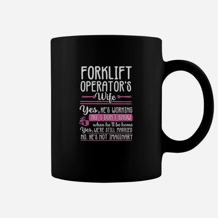Forklift Operator Truck Driver Wife Funny Gift Women Coffee Mug