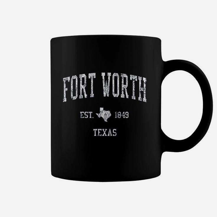 Fort Worth Texas Vintage Sports Design F Worth Coffee Mug
