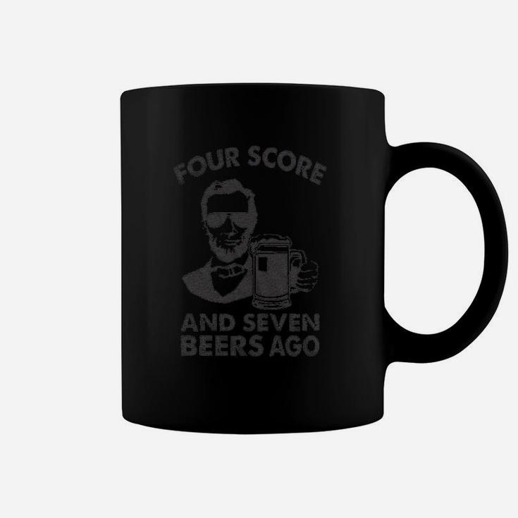 Four Score And Seven Beers Ago Coffee Mug