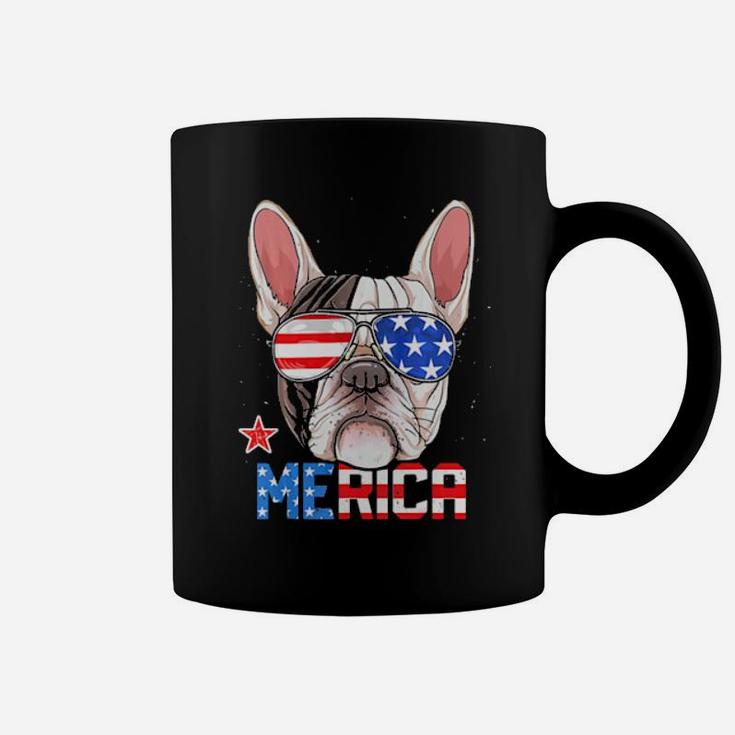 French Bulldog Merica 4Th Of July Men Boys Dog Puppy Coffee Mug