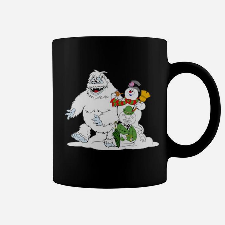 Frosty Bumble And Sam  The Snowmen Coffee Mug