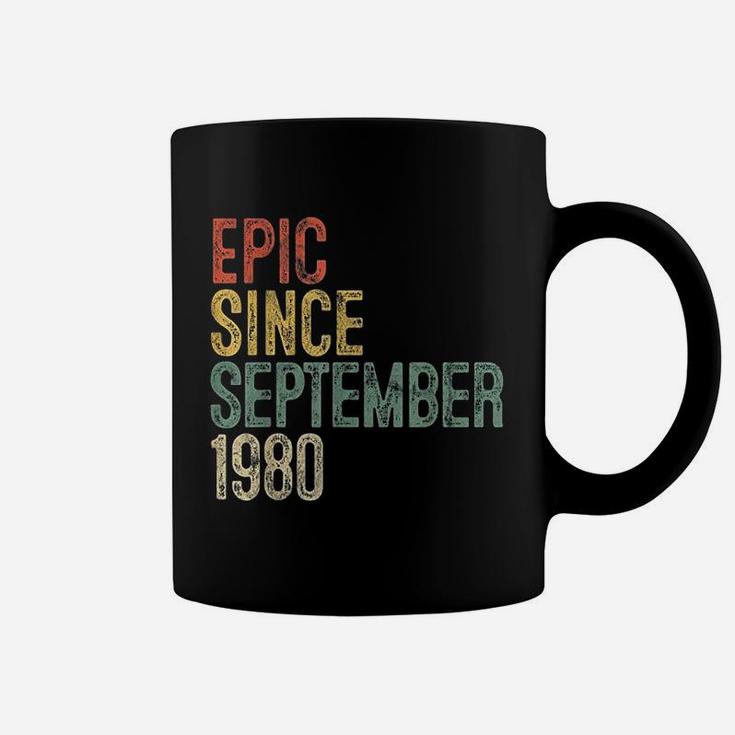 Fun Epic Since September 1980 Birthday Gift Coffee Mug