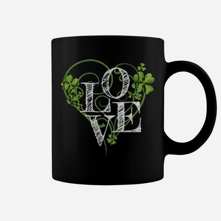 Fun Irish Cute Happy St Patricks Day Shamrock Love Coffee Mug