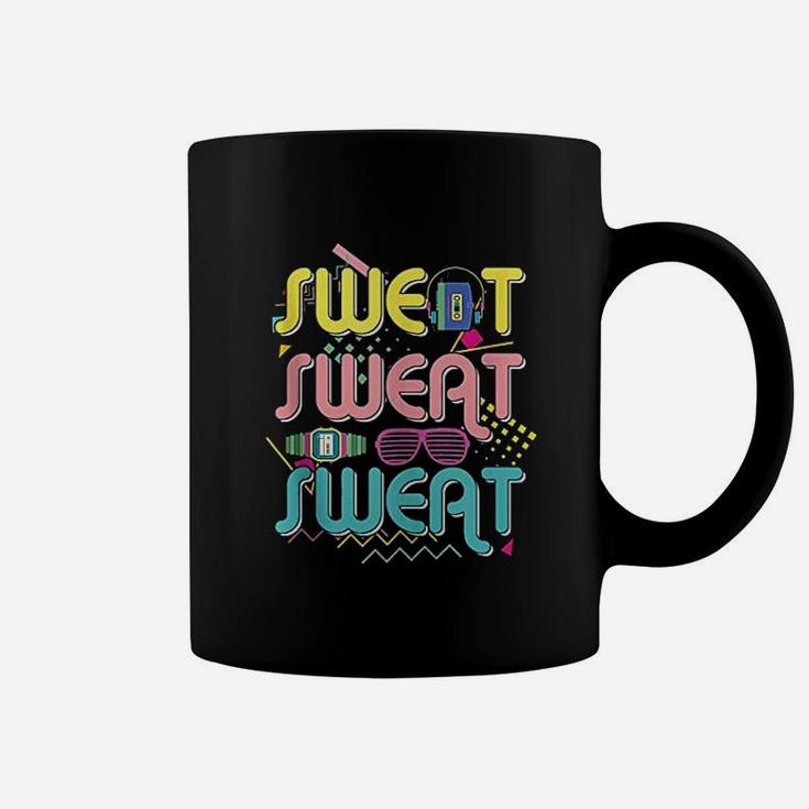 Funny 80S Workout Sweert Sweat Coffee Mug