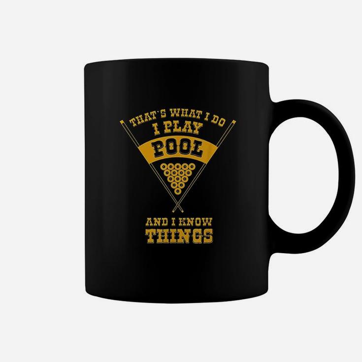 Funny Billiards  Play Pool And Know Things Snooker Coffee Mug