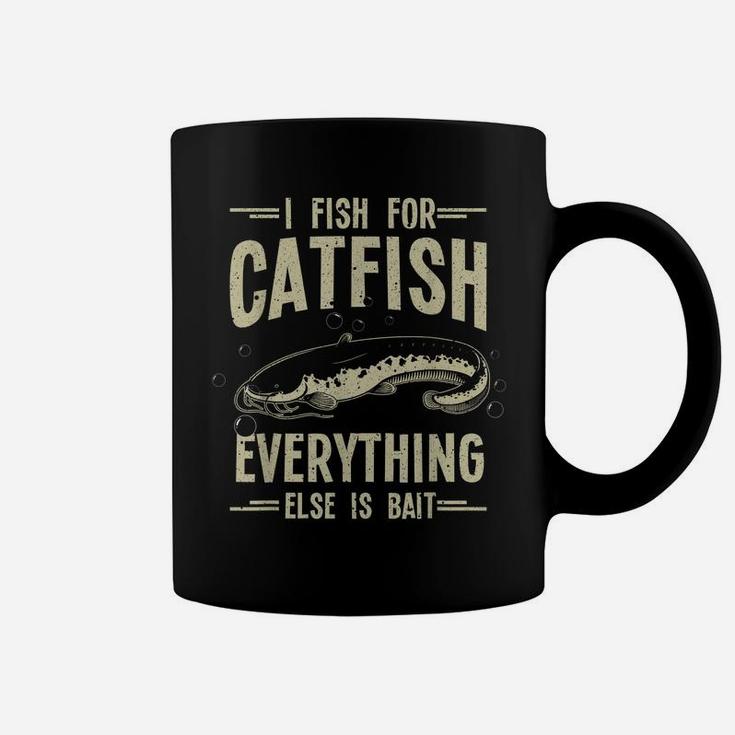 Funny Catfishing Design For Men Women Catfish Fishing Hunter Coffee Mug