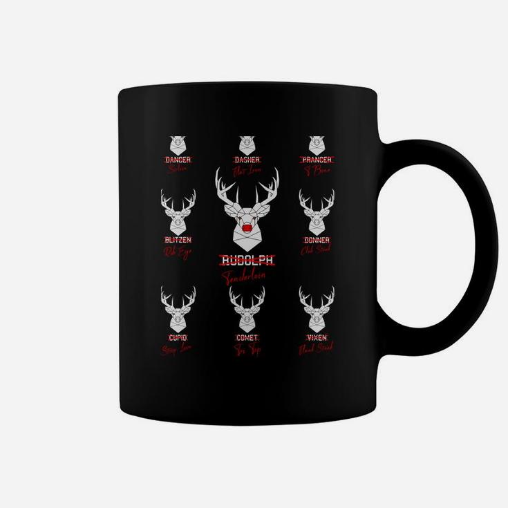 Funny Christmas Deer Bow Hunting Santa Ugly Xmas Hunter Gift Sweatshirt Coffee Mug