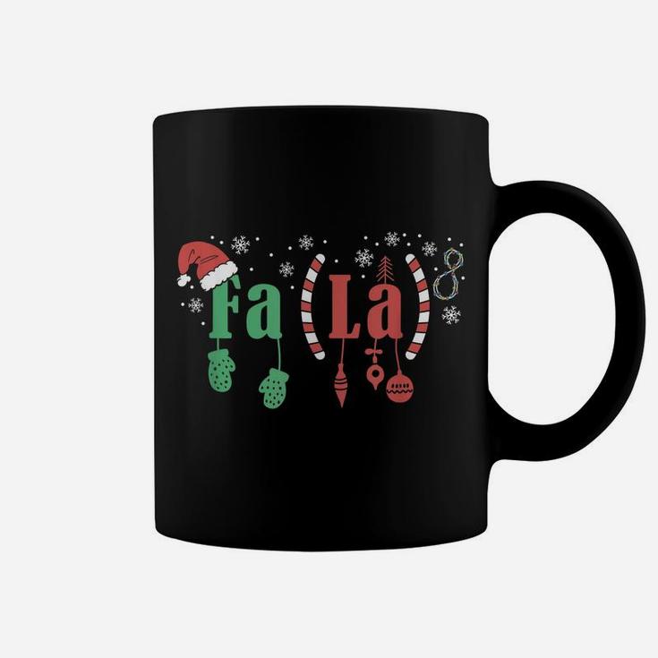 Funny Christmas Math Teacher Fa La8 Equations Fa La La La Coffee Mug