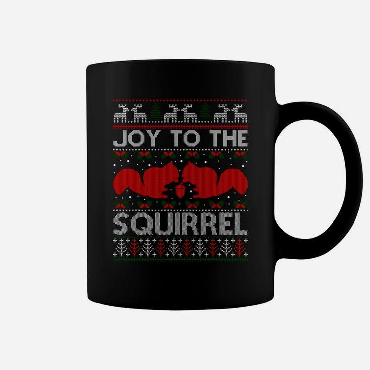 Funny Christmas Squirrel Ugly Xmas Sweater Sweatshirt Coffee Mug