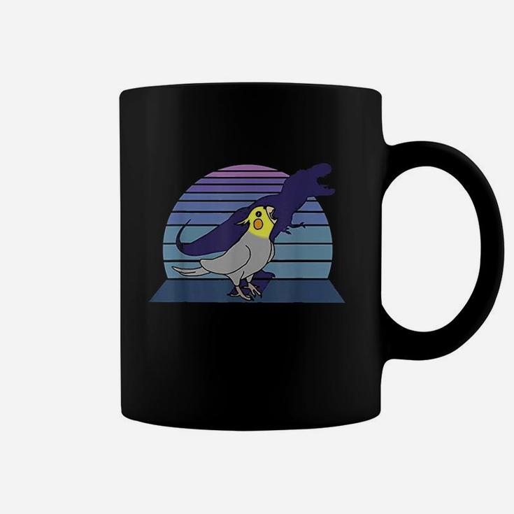 Funny Dinosaur Shadow Birb Coffee Mug