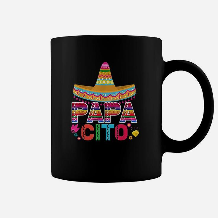 Funny Fathers Day Gift For Men Papacito Dad Coffee Mug