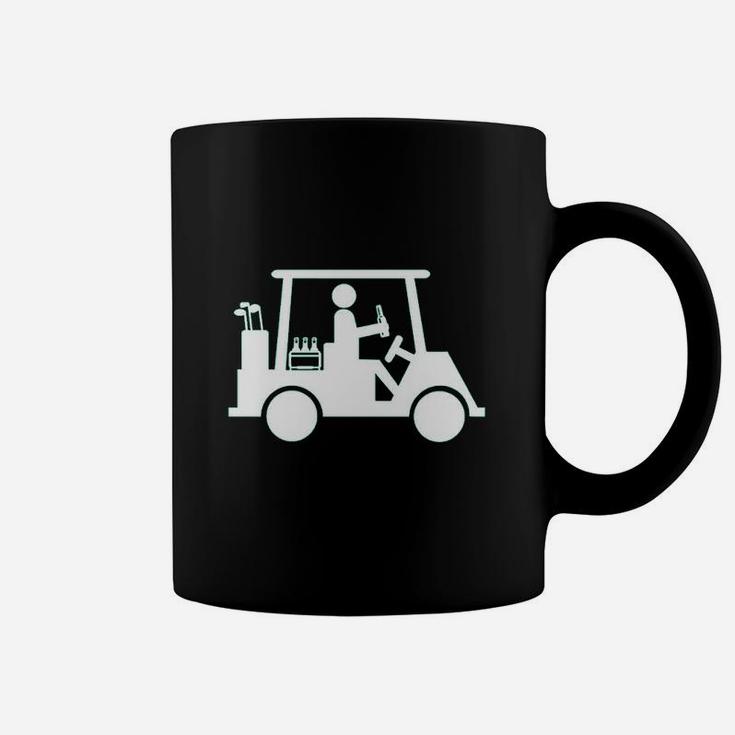 Funny Golf Beer Drinking Golfing Coffee Mug
