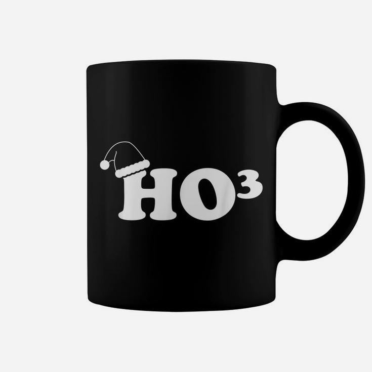 Funny Ho Ho Ho Ho3 Math Teacher Santa Hat Christmas Xmas Coffee Mug