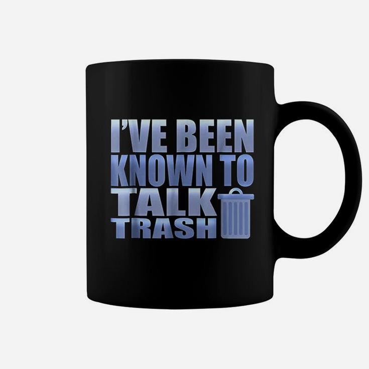 Funny I Have Been Known To Talk Trash Garbage Truck Coffee Mug