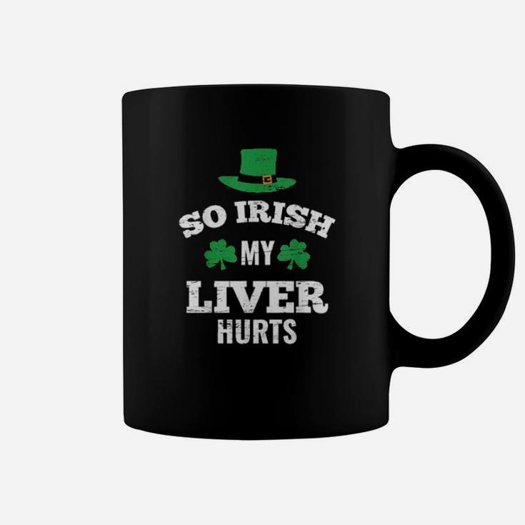 Funny Irish Shamrock Clover Drinking St Patrick Day Coffee Mug