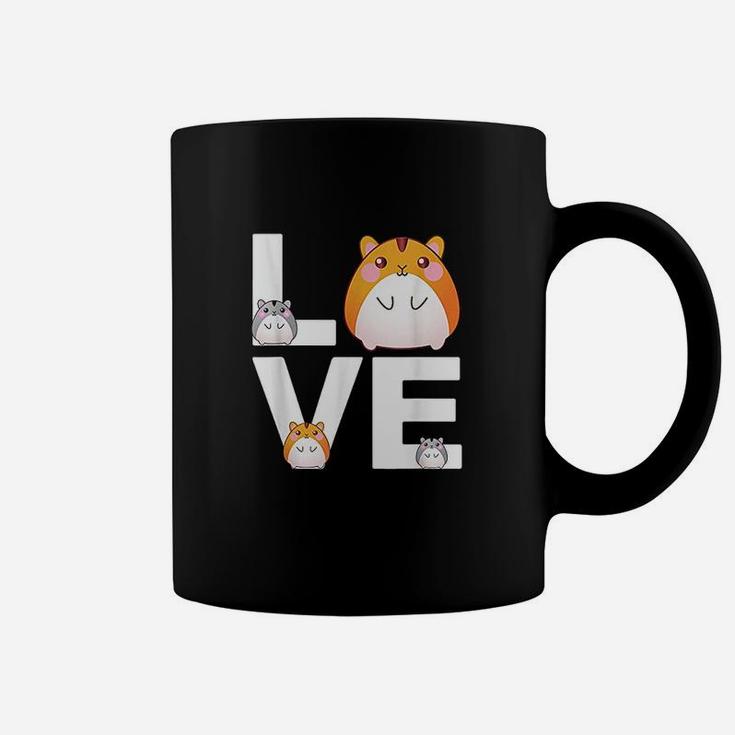 Funny Love Hamsters Animal Toys Pets Lovers Coffee Mug