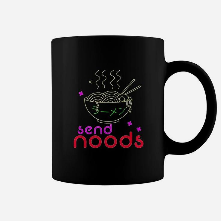 Funny Noodles Send Noods Japanese Ramen Coffee Mug