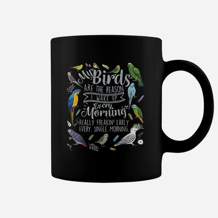 Funny Pet Parrot Bird With Macaw Coffee Mug