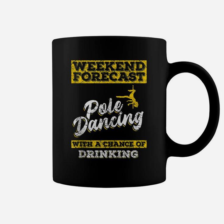 Funny Pole Dance Dancing Womens Pole Fitness Quote Workout Coffee Mug