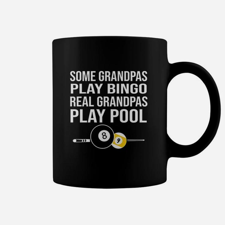 Funny Pool Player Billiards Grandpas Play Pool Coffee Mug