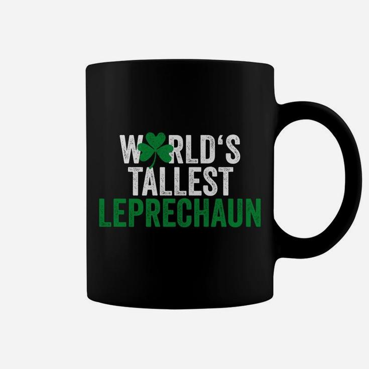 Funny St Patrick's Day Gnome World's Tallest Leprechaun Coffee Mug