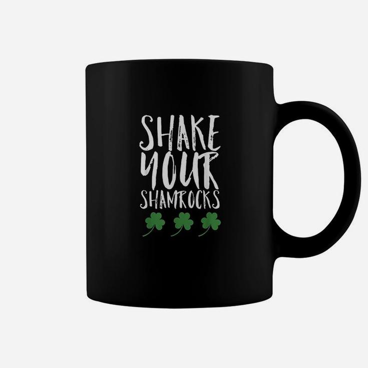 Funny St Patricks Day Shake Your Shamrocks Cute Fun Coffee Mug