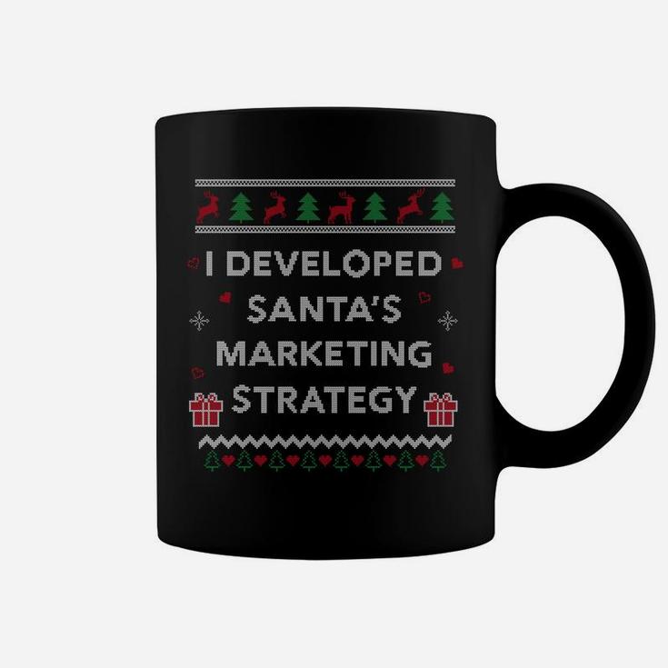 Funny Student Marketing Director Gift Ugly Christmas Sweatshirt Coffee Mug