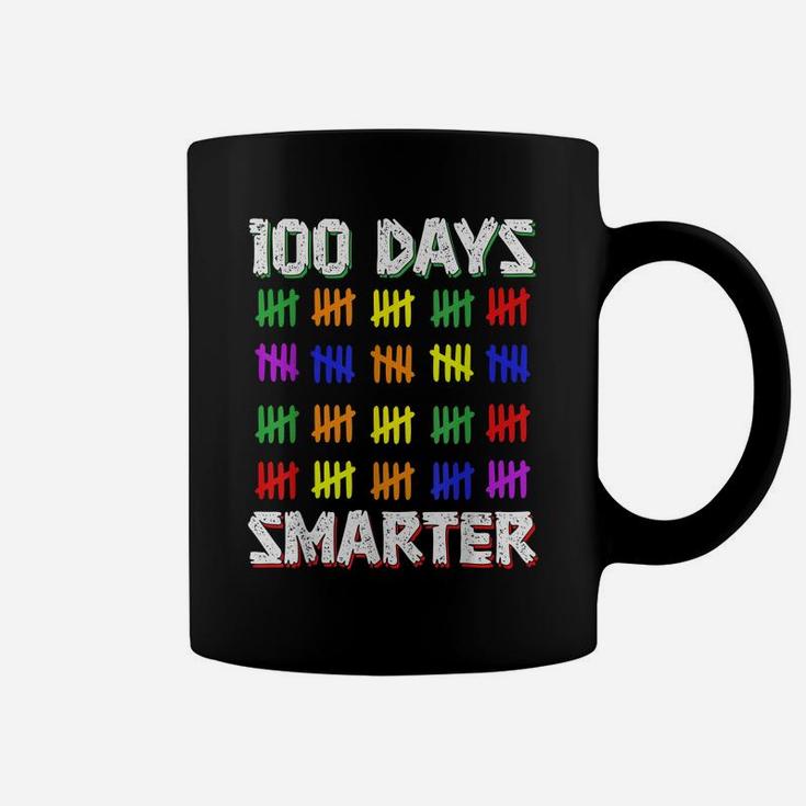 Funny Students Kids 100 Days Smarter 100 Days Of School Coffee Mug
