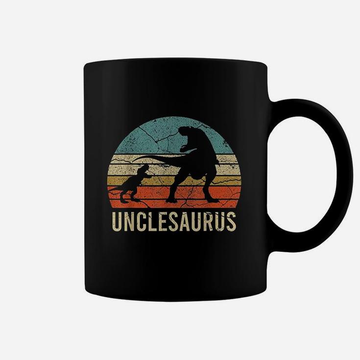Funny Uncle Dinosaur Daddy Dad Gift 2 3 4 Kids Unclesaurus Coffee Mug