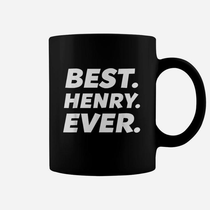 Funny Worlds Best Henry Men Kid Henry Name Coffee Mug