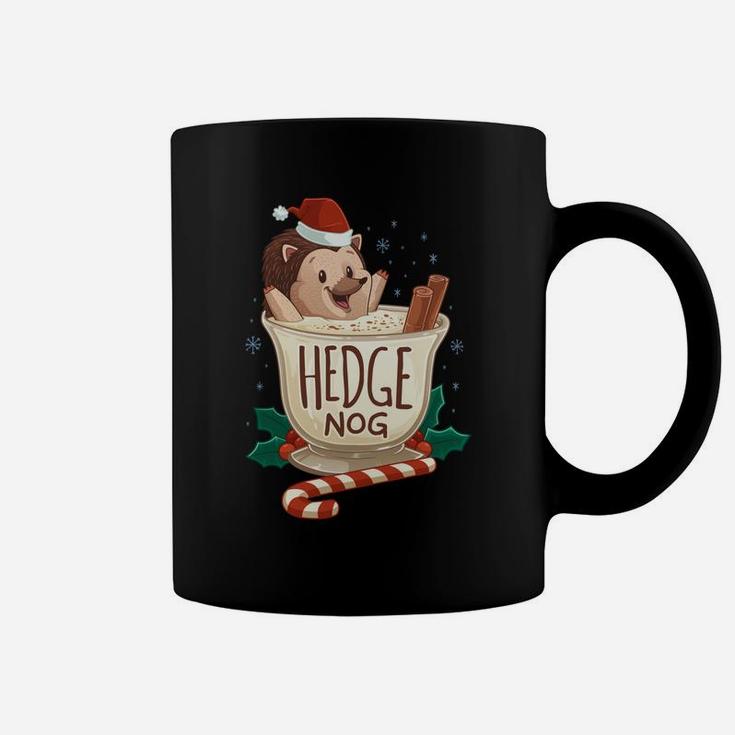 Funny Xmas Hedge Nog Hedgehog Eggnog Christmas Coffee Mug