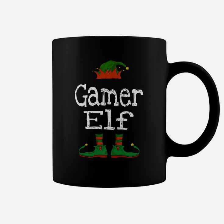 Gamer Elf Christmas Pajama Gaming Boys Girls Kids Teens Gift Coffee Mug