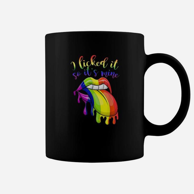 Gay Pride Regenbogen Zunge Lesben Geschenk Lustiges Lgbt Coffee Mug