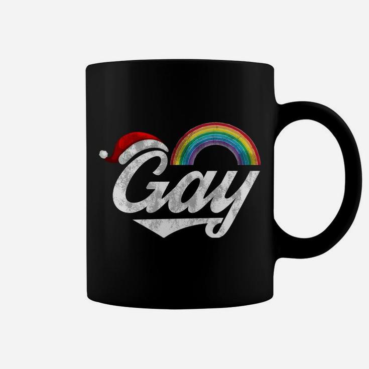 Gay Santa Rainbow Lgbt-Q Pride X-Mas Holiday Christmas Gifts Sweatshirt Coffee Mug