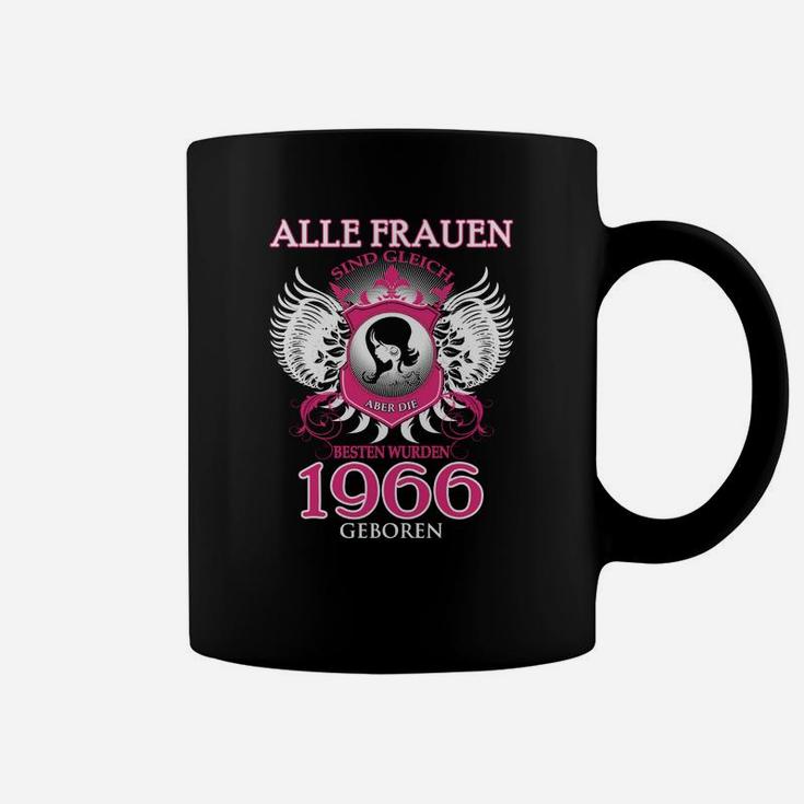 Geburtstag Tassen Frauen 1966, Beste Jahrgang mit Flügel-Design