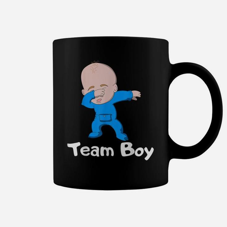 Gender Reveal Party Team Boy Dabbing Baby Coffee Mug