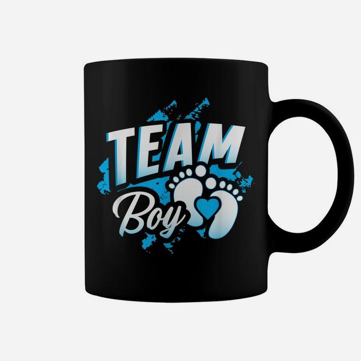 Gender Reveal Team Boy Baby Shower Party Gift Pink Blue Day Coffee Mug