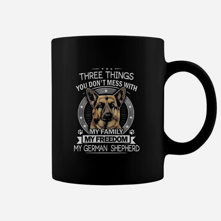 German Shepherd Three Things You Dont Coffee Mug